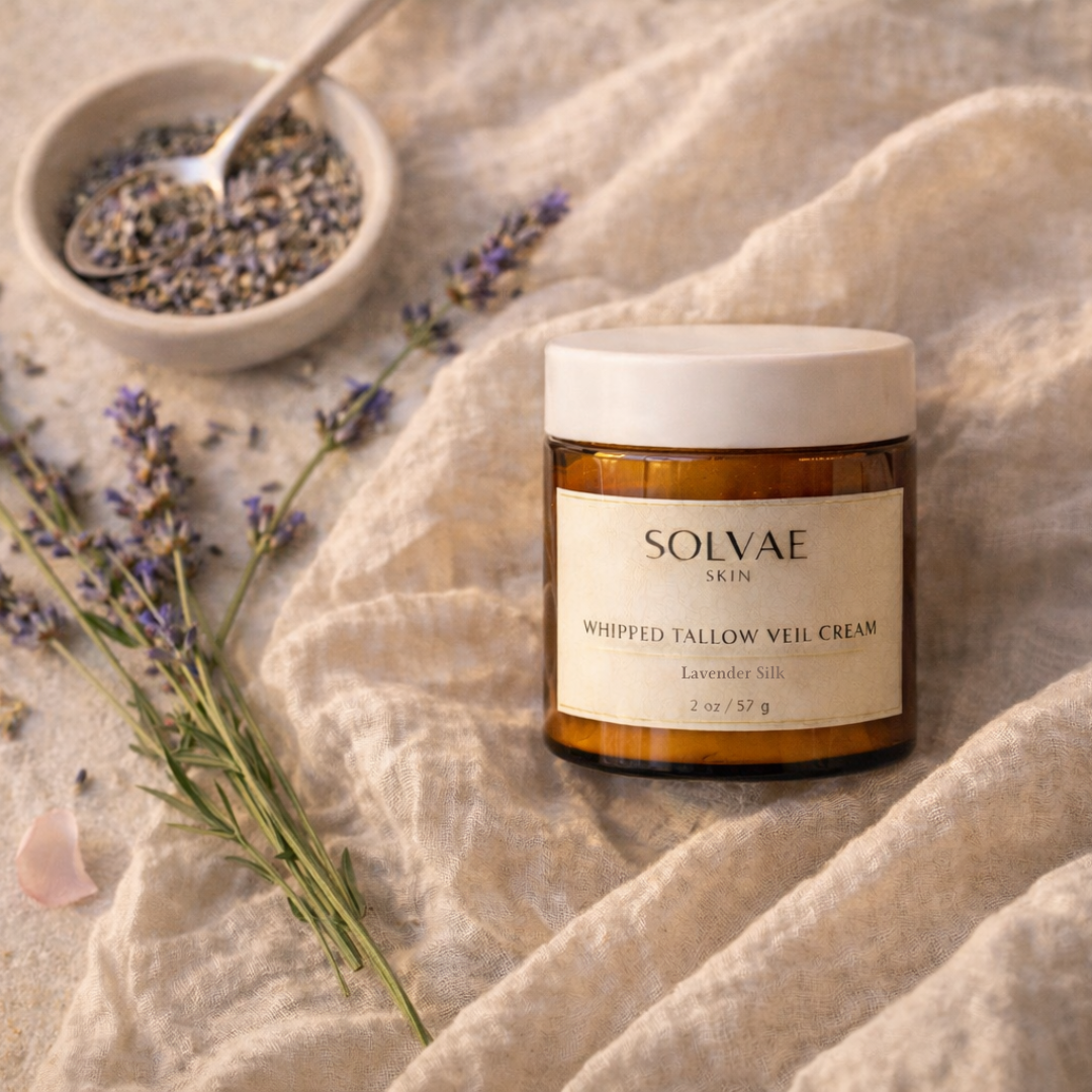 Whipped Tallow Barrier Cream | Repair Cream with Squalene, Jojoba, Ceramides & Vitamin E