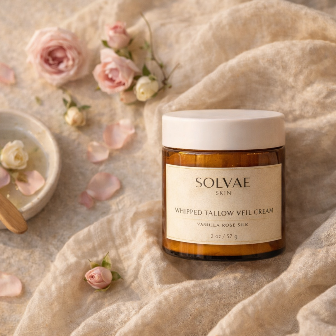 Whipped Tallow Barrier Cream | Repair Cream with Squalene, Jojoba, Ceramides & Vitamin E