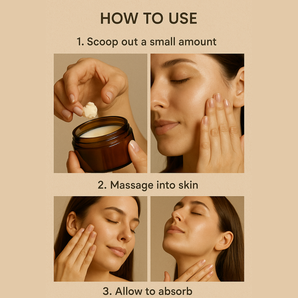 Whipped Tallow Barrier Cream | Repair Cream with Squalene, Jojoba, Ceramides & Vitamin E