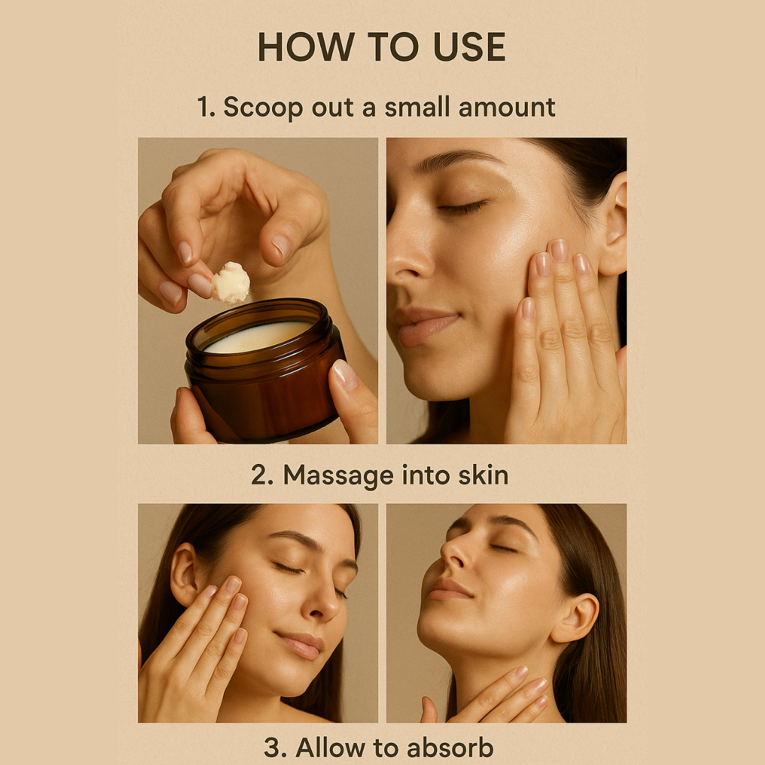 Whipped Tallow Barrier Cream | Repair Cream with Squalene, Jojoba, Ceramides & Vitamin E