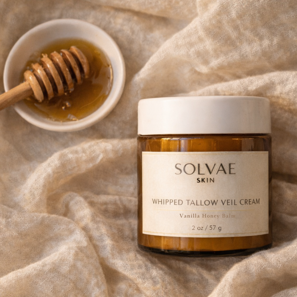 Whipped Tallow Barrier Cream | Repair Cream with Squalene, Jojoba, Ceramides & Vitamin E